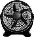 Simple Deluxe 14 Inch 3 Speed Plastic Floor Fans Oscillating Quiet For Home Commercial, Residential, And Greenhouse Use, Outdoor Indoor, Black Black Plastic