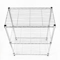 Simple Deluxe 3 Shelf Shelving With Wheels Steel Organizer 23
