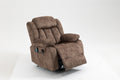 Recliners Lift Chair Relax Sofa Chair Livingroom Furniture Living Room Power Electric Reclining For Elderly Brown Metal & Wood