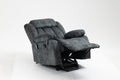 Recliners Lift Chair Relax Sofa Chair Livingroom Furniture Living Room Power Electric Reclining For Elderly Blue Metal & Wood