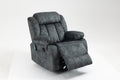 Recliners Lift Chair Relax Sofa Chair Livingroom Furniture Living Room Power Electric Reclining For Elderly Blue Metal & Wood