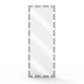 Hollywood Full Length Mirror With Lights Full Body Vanity Mirror With 3 Color Modes Lighted Standing Floor Mirror For Dressing Room Bedroom Wall Mounted Touch Control Silver 63