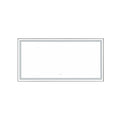 72 In. W X 36 In. H Black Framed Led Single Bathroom Vanity Mirror In Polished Crystal Bathroom Vanity Led Mirror With 3 Color Lights Mirror For Bathroom Wall Smart Lighted Vanity Mirror Matt Black Aluminium