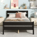 Full Bed With Headboard And Footboard,Espresso Sku:W504P149040 Full Espresso Pine