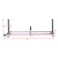 Chainsaw Mill Portable Chain Saw Mill Aluminum Steel Planking Lumber,Planking Milling Bar Size 14 48