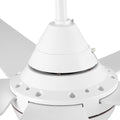 Yuhao 48 In Intergrated Led Ceiling Fan With White Abs Blade White Abs Steel Q235