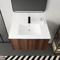 Soft Close Doors Bathroom Vanity With Sink,30 Inch For Small Bathroom,30X18 00630Caw Kd Packing California Walnut 2 Wall Mounted Modern Plywood Plywood