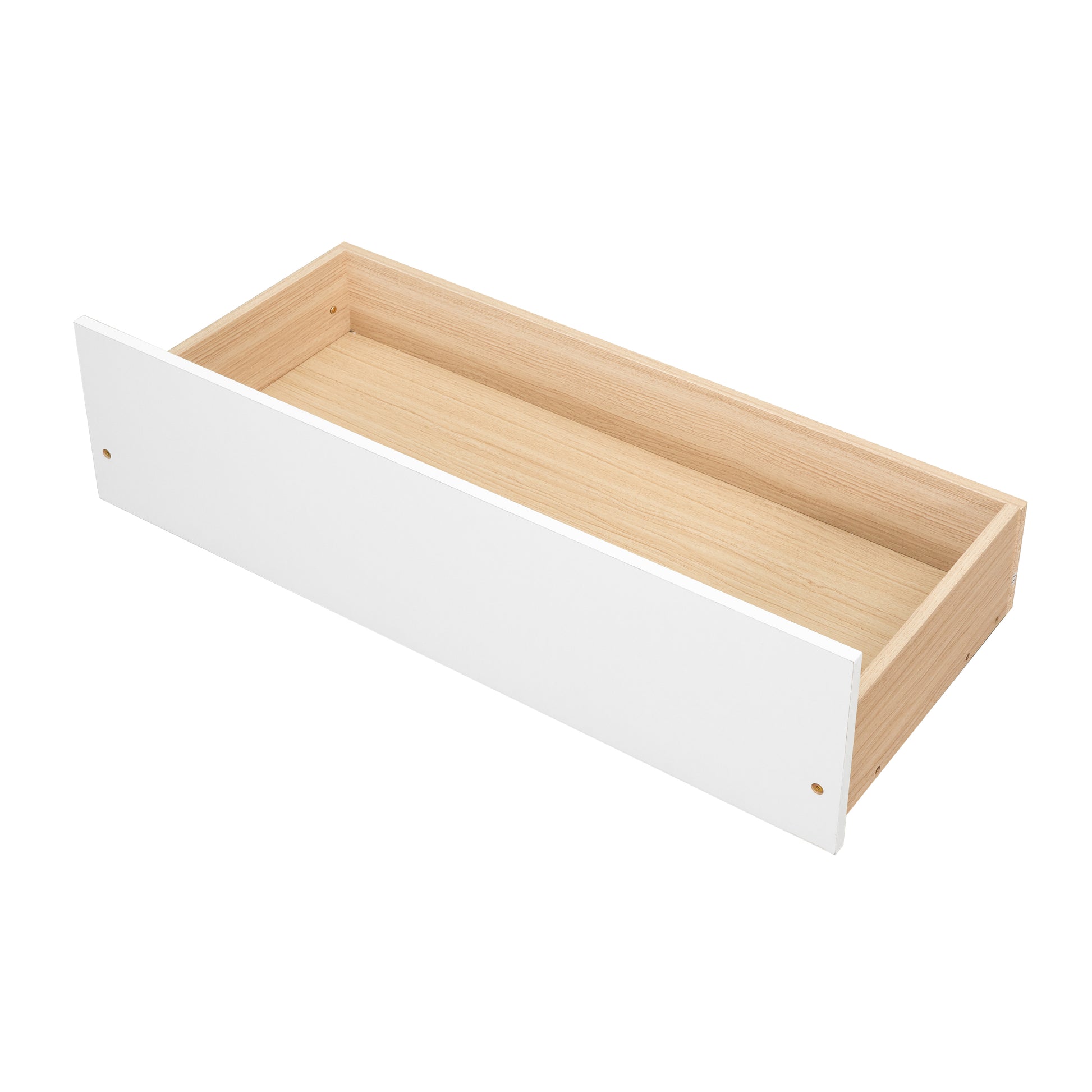 Daybed With Two Storage Drawers ,White Old Sku:W50450915 Twin White Pine