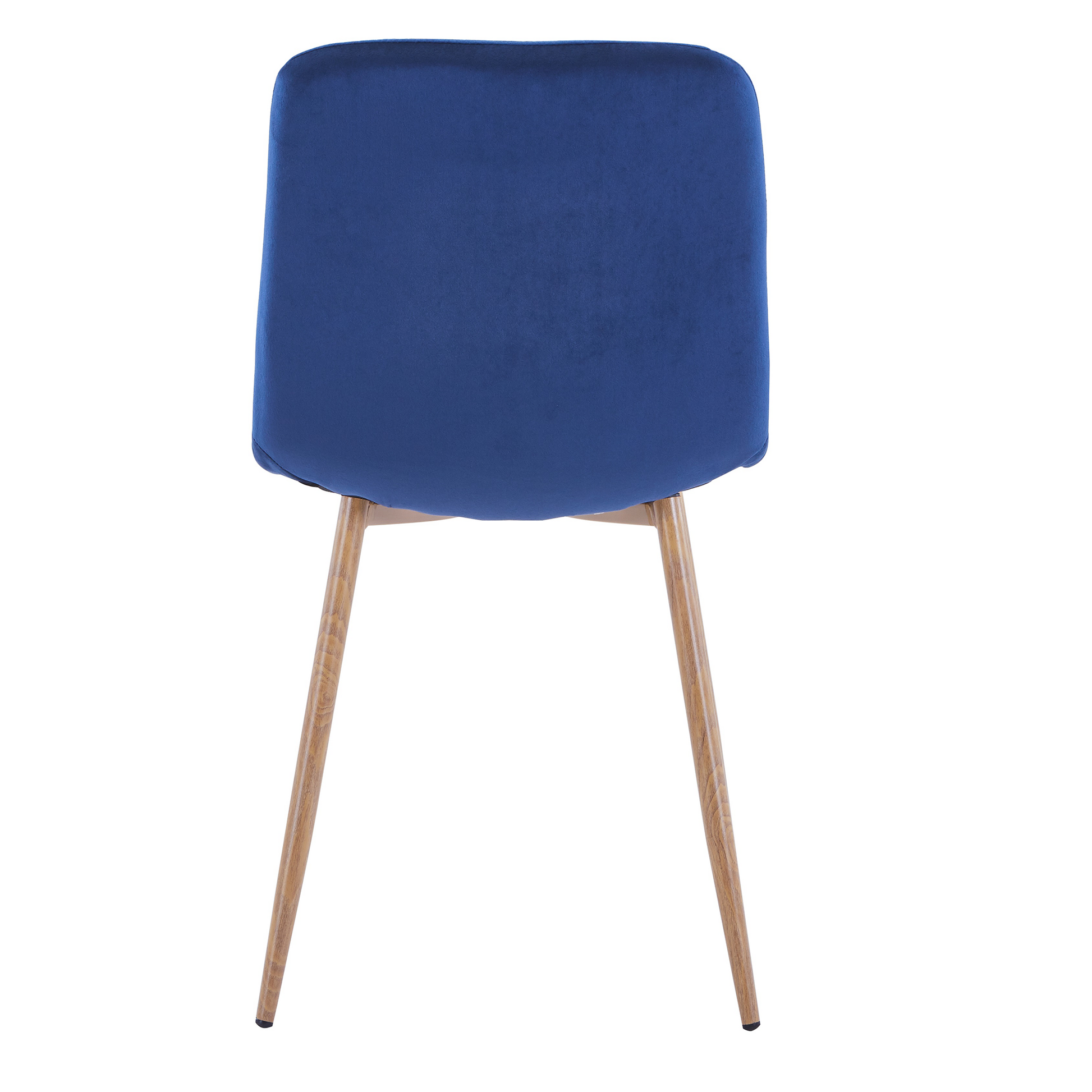 Dining Chair Blue 1Pc 1Ctn Blue Fabric
