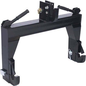 Tractor Quick Hitch ,3 Point Quick Hitch, Capacity 3000 Lbs,Black Color Black Steel
