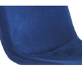 Dining Chair Blue 1Pc 1Ctn Blue Fabric