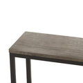 Modern Design Kitchen Dining Table, Pub Table, Long Dining Table Set With 3 Stools, Easy Assembly, Brown Gray Same Sku:W75753849 Brown Gray Mdf
