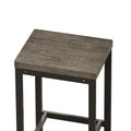 Modern Design Kitchen Dining Table, Pub Table, Long Dining Table Set With 3 Stools, Easy Assembly, Brown Gray Same Sku:W75753849 Brown Gray Mdf