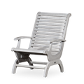 Eucalyptus Plantation Chair, Silver Gray Silver Grey Eucalyptus