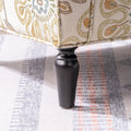 Accent Chairs For Living Room Beige Yellow Fabric