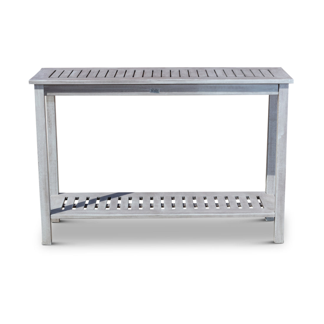 Eucalyptus Console Table, Silver Gray Silver Grey Eucalyptus