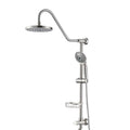 Shower Head With Handheld Shower System With 8