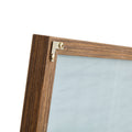 Brown Solid Wood Frame Full Length Mirror, Dressing Mirror, Bedroom Home Porch, Decorative Mirror, Clothing Store, Floor Mounted Large Mirror, Wall Mounted.60
