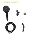 Multi Function Adjustable Hand Shower 8 Function Hand Shower, Matte Black Matte Black Plastic