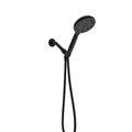 Multi Function Adjustable Hand Shower 7 Function Hand Shower, Matte Black Matte Black Plastic