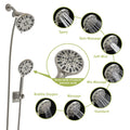 Multi Function Dual Shower Head Shower System With 4.7