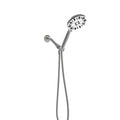 Multi Function Adjustable Hand Shower 7 Function Hand Shower, Chrome Chrome Plastic