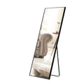 3Rd Generation Black Solid Wood Frame Full Length Mirror, Dressing Mirror, Bedroom Porch, Decorative Mirror, Clothing Store, Floor Mounted Large Mirror, Wall Mounted. 60 