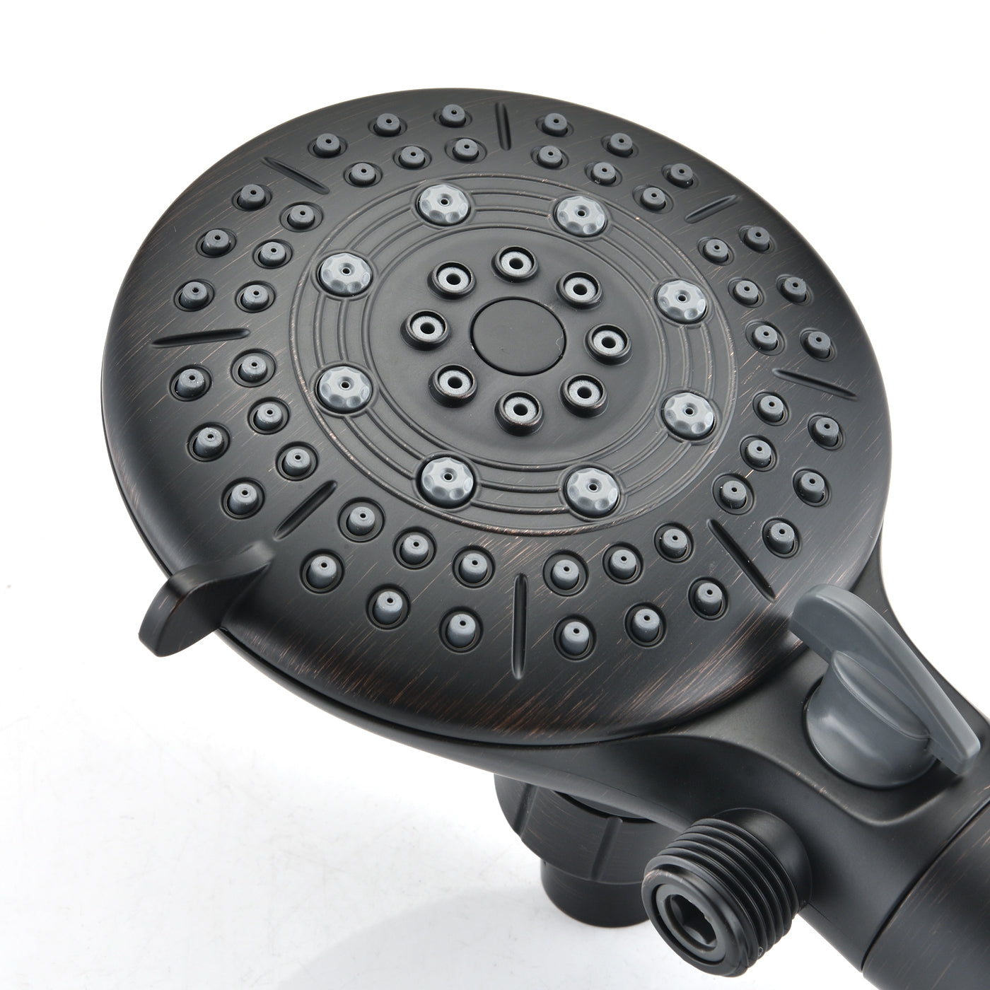 Classic High Pressure Single Handle 6 Function Rain Shower Head With Handheld Shower Valve Included Oil Rubbed Bronze Abs