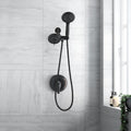 Classic High Pressure Single Handle 6 Function Rain Shower Head With Handheld Shower Valve Included Oil Rubbed Bronze Abs