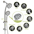 Multi Function Dual Shower Head Shower System With 4.7