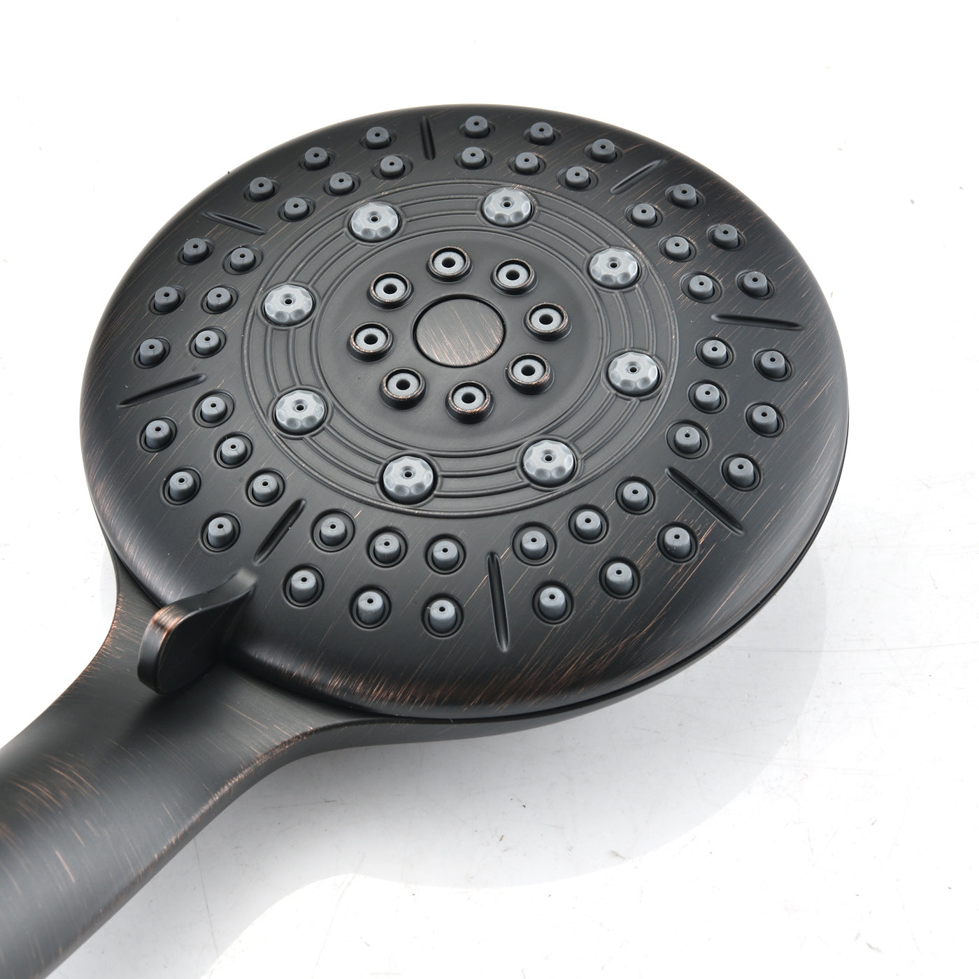 Classic High Pressure Single Handle 6 Function Rain Shower Head With Handheld Shower Valve Included Oil Rubbed Bronze Abs