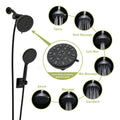 Multi Function Dual Shower Head Shower System With 4.7