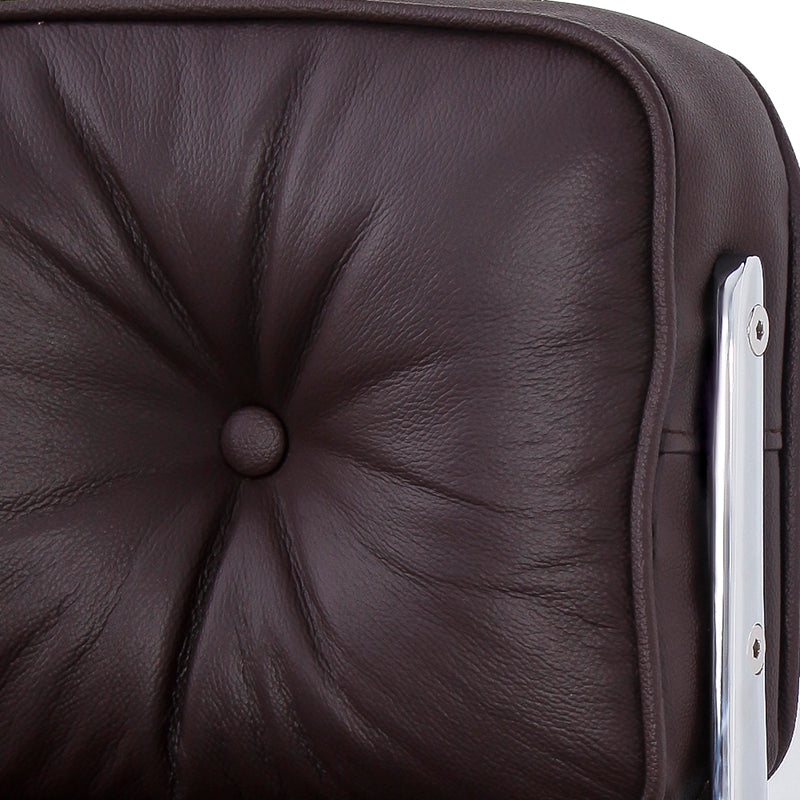 Lobby Office Chair Home And Office Brown Genuine Leather