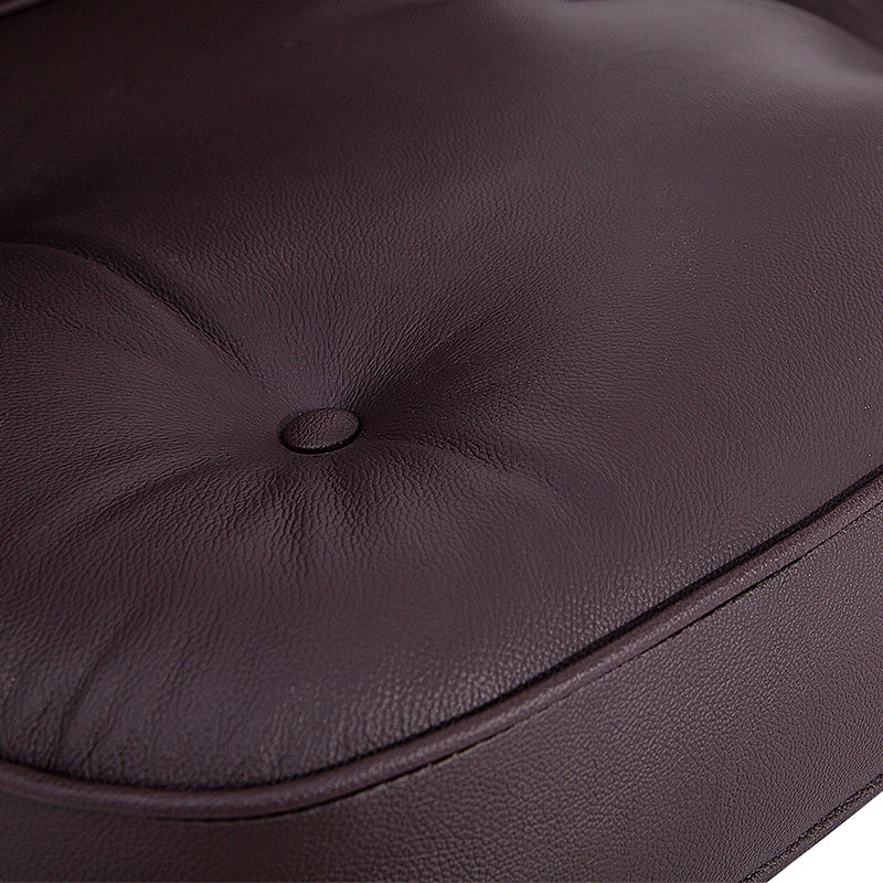 Lobby Office Chair Home And Office Brown Genuine Leather