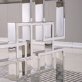 Contemporary Rectangular Marble Table, 0.71