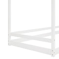 Twin Size House Bed Wood Bed, White Old Sku:Wf281435Aak White Solid Wood