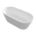 1600Mm Solid Surface Bathtub For Bathroom White Solid Surface