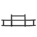 Front Bumper Deer Guard For Kenworth T680 2008 2021 With Bracket Black Iron