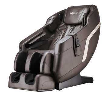 Massage Chairs Sl Track Full Body Massage Recliner With Foot Roller,Airbag Massage,Zero Gravity, Bluetooth Speaker Brown Brown Pu