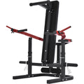 Weight Chest Press Bench Weight Bench Press Machine 11 Adjustable Positions Flat Incline For Chest & Arm Ab Workout, Home Gym Equipment Combined Max 2000 Lb Red Metal