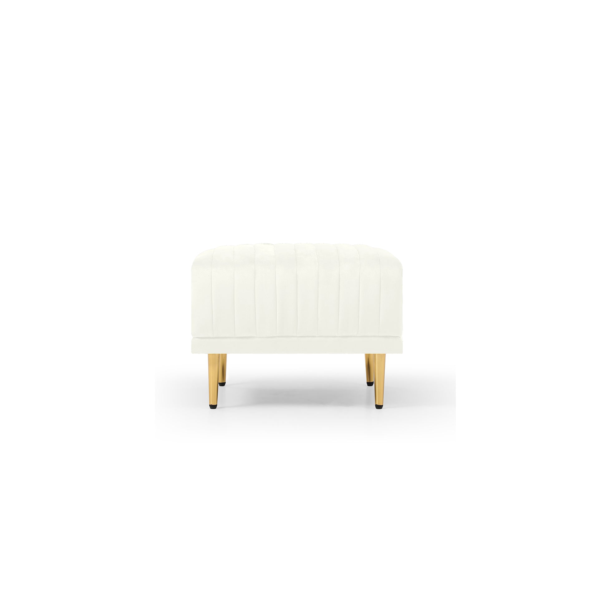 L Shaped Sectional Sofa Couch With Velvet Fabric, Reversible Sectional Sofa Couch For Small Space, Cream Color Cream Foam Velvet