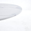 Tulip Special Dining Table,White Marble Color Top,Mdf Dining Tablekitchen Table,Exective Desk Marble Mdf