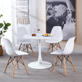 Tulip Special Dining Table,White Marble Color Top,Mdf Dining Tablekitchen Table,Exective Desk Marble Mdf