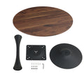 Tulip Dining Table ,Dia. 106Cm Round, Nature Wood, 1Pc Per Ctn Natural Wood Wash Mdf