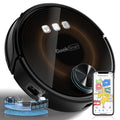 Geek Smart L8 Robot Vacuum Cleaner And Mop, Lds Navigation, Wi Fi Connected App, Selective Room Cleaning,Max 2700 Pa Suction, Ideal For Pets And Larger Home Ban On Black Brown Abs Abs