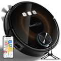 Geek Smart L8 Robot Vacuum Cleaner And Mop, Lds Navigation, Wi Fi Connected App, Selective Room Cleaning,Max 2700 Pa Suction, Ideal For Pets And Larger Home Ban On Black Brown Abs Abs