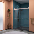 Frameless Double Sliding Shower, 57