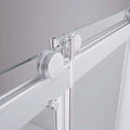 Frameless Double Sliding Shower, 57