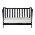 Celeste 3 In 1 Convertible Island Crib Black Black Solid Wood