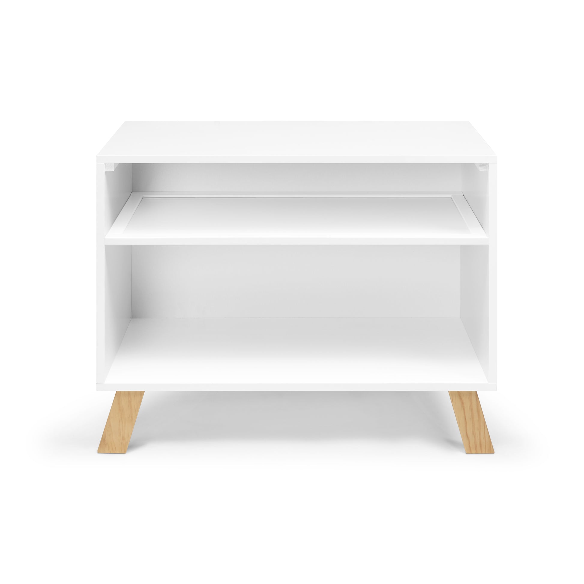 Livia Multi Purpose Changing Table White Natural White Solid Wood